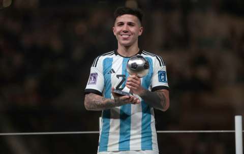 Mundial Catar 2022: Enzo Fernández, elegido mejor jugador joven