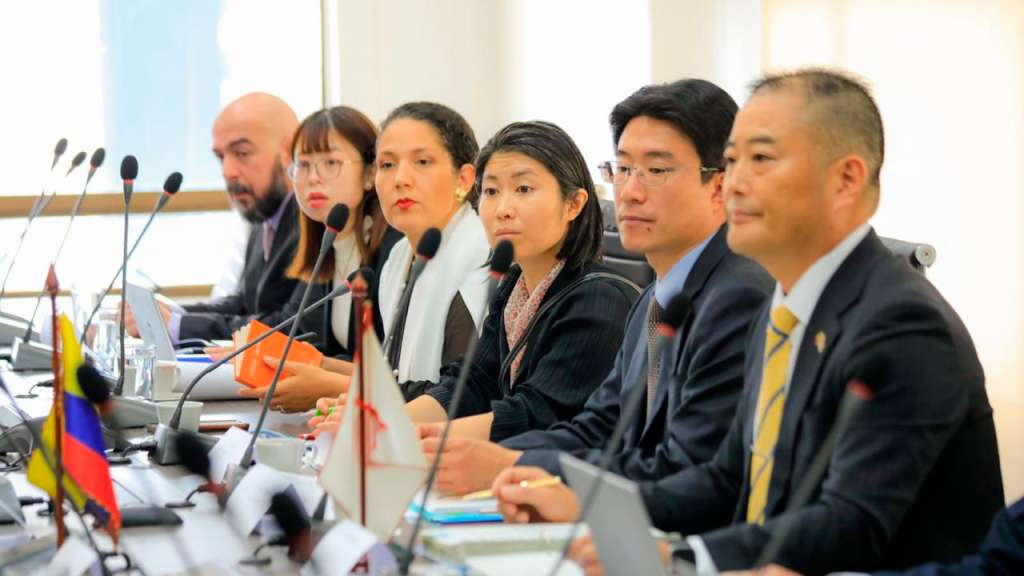 Colombia y Japón realizan primer Comité Conjunto sobre cooperación en comercio, inversión e industria.