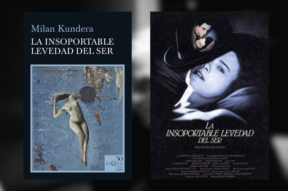 'La insoportable levedad del ser' fue una de las pocas obras adaptadas al cine del escritor.