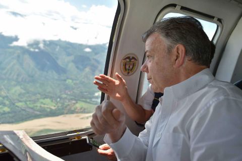 Presidente Santos: "Si van a reconocer mis buenos actos después de muerto, que así sea”