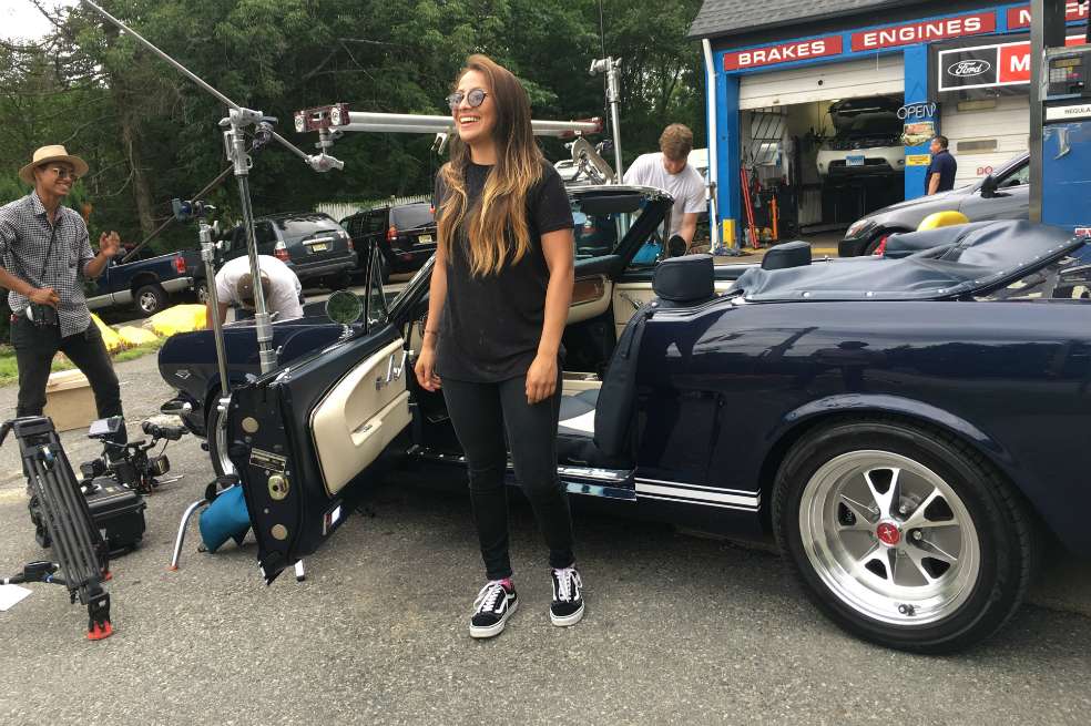 María Manrique también se ha ganado la vida grabando comerciales para marcas como Spotify, Colgate, General Electric y Los Yankees. / Archivo particular