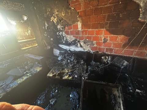 Se incendiaron las instalaciones de la Revista Anfibia