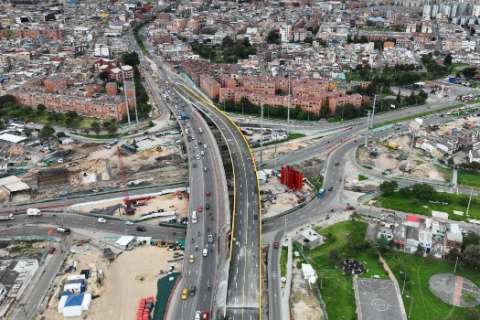 ¿Ya lo estrenó? Hoy se inauguró puente vehicular en el occidente de Bogotá