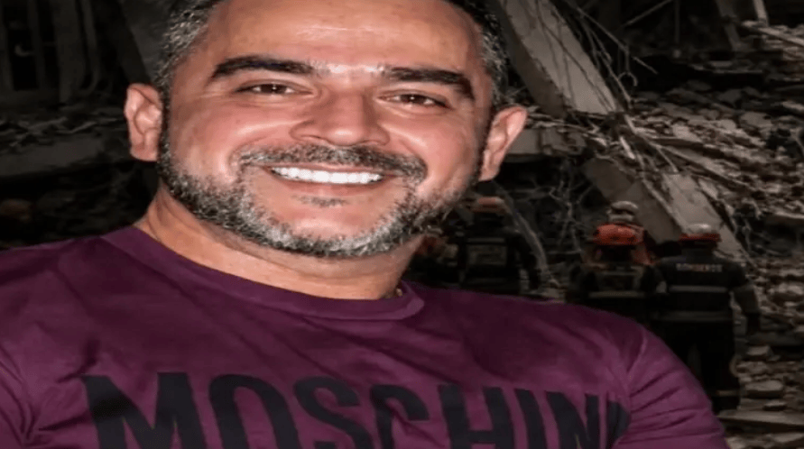 Juan José Salazar Cruz,  abogado de 38 años fallecido tras el terremoto.
