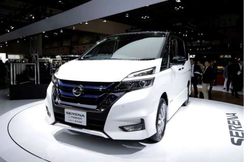 El monovolumen híbrido de Nissan