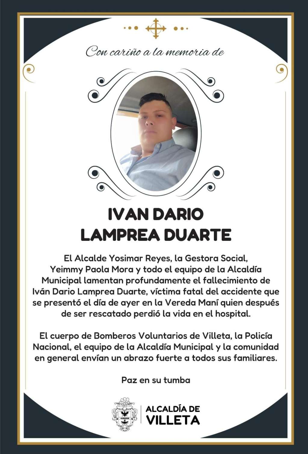Iván Darío Lamprea.