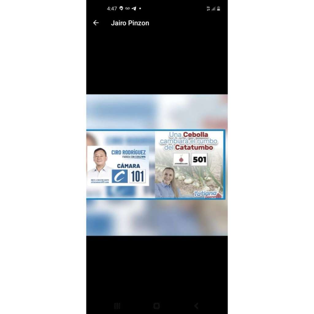 Foto de perfil en WhatsApp del exgerente del hospital Emiro Quintero Cañizares de Ocaña.