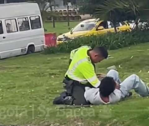 Capturan a conductor que evadió control en la terminal Salitre y arrolló a un policía