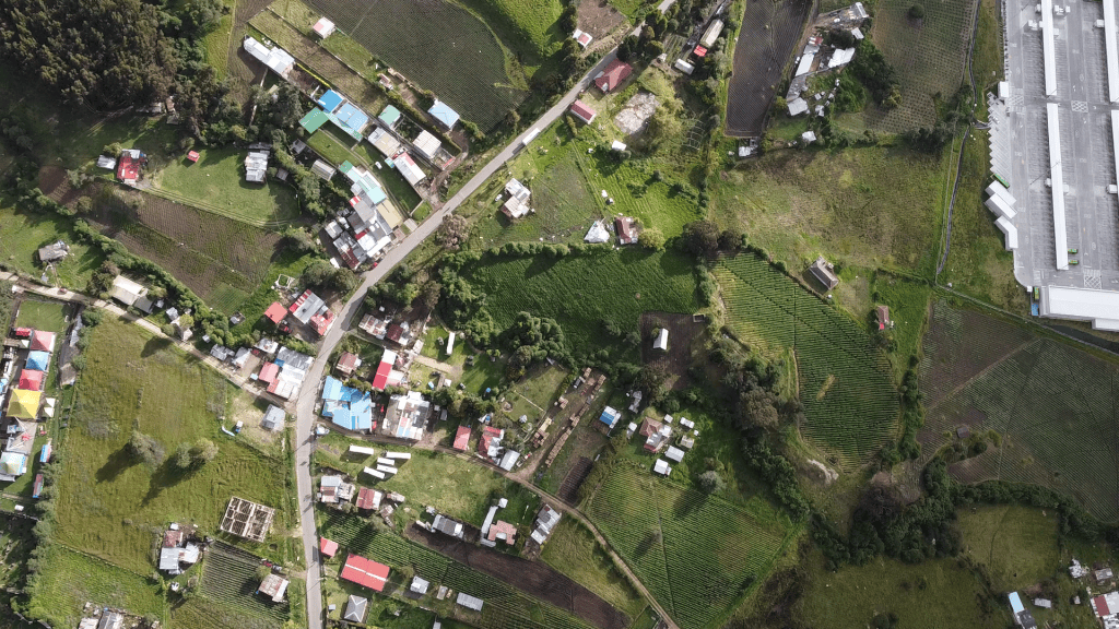 Panorámica de La Reliquia, Usme. / Daniel Garrido, para el proyecto SUSTENTO de la Universidad Javeriana.