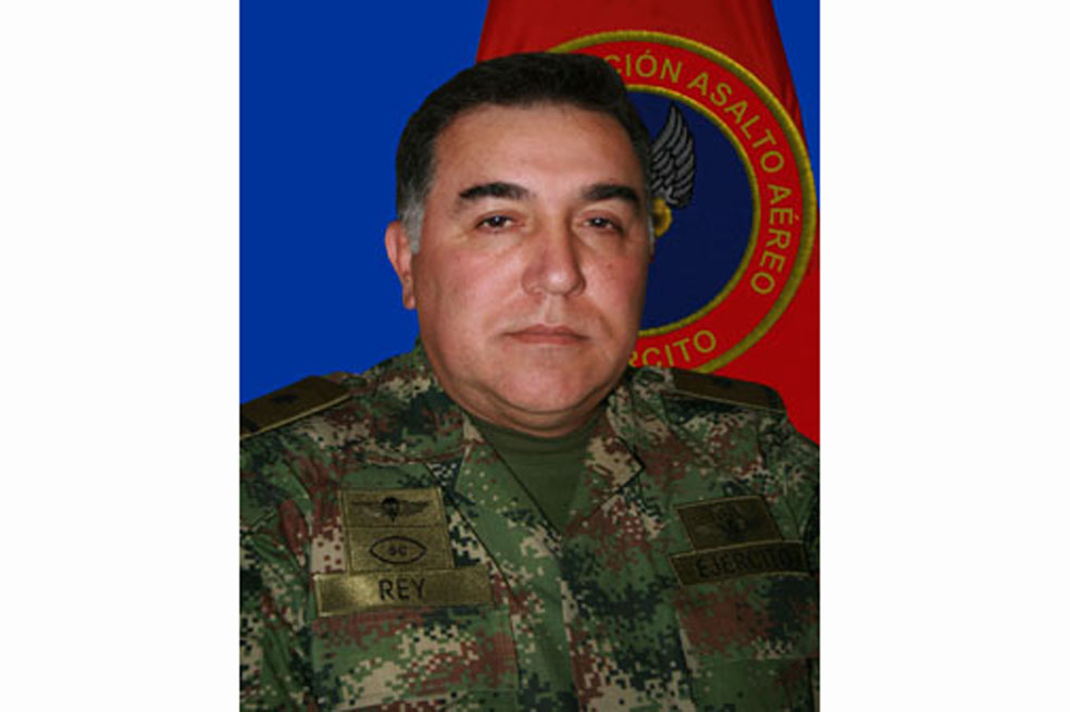 El general Javier Rey Navas renunció el pasado 17 de febrero. / Ejercito
