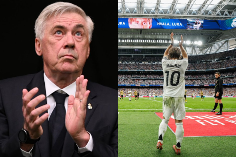 Real Madrid se despidió de dos leyendas: Luka Modric y Carlo Ancelotti