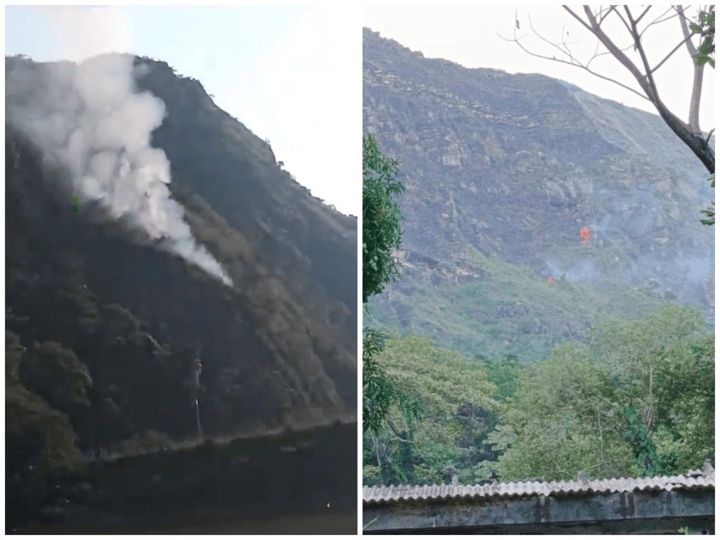Incendio en Prado, Tolima