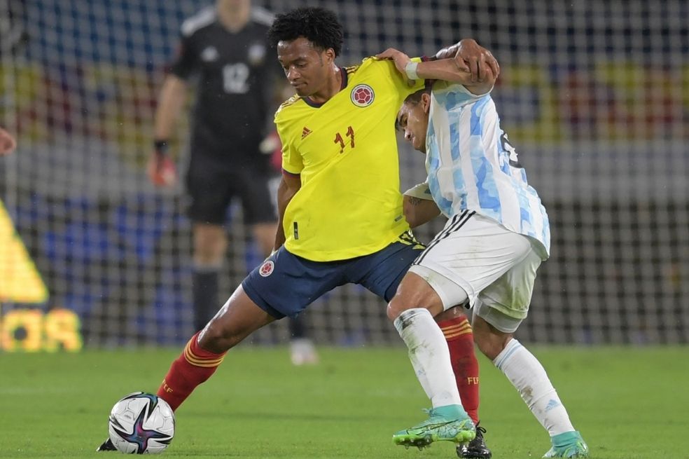 El jugador de la Juventus fue uno de los más destacados de Colombia.