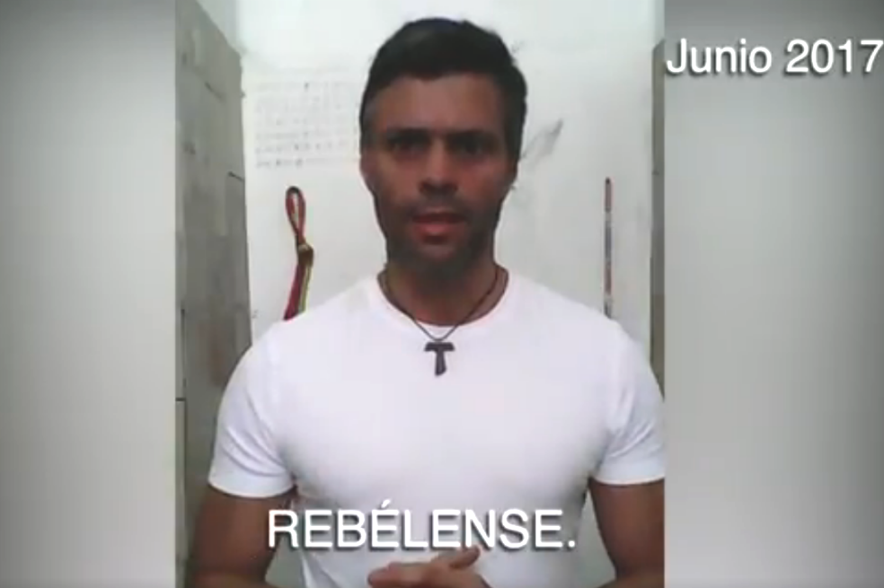 Tomada de Twitter @leopoldolopez