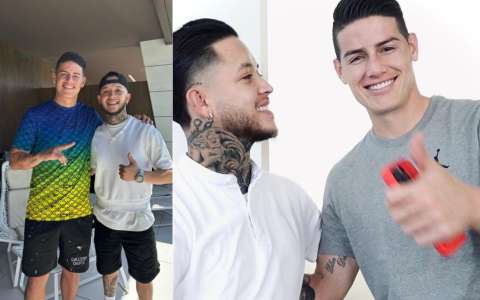 De Fusagasugá para el mundo: él es el barbero colombiano de James Rodríguez en Madrid