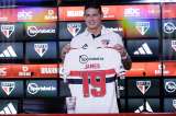 James Rodríguez fue presentado en São Paulo: “Era un sueño jugar aquí”