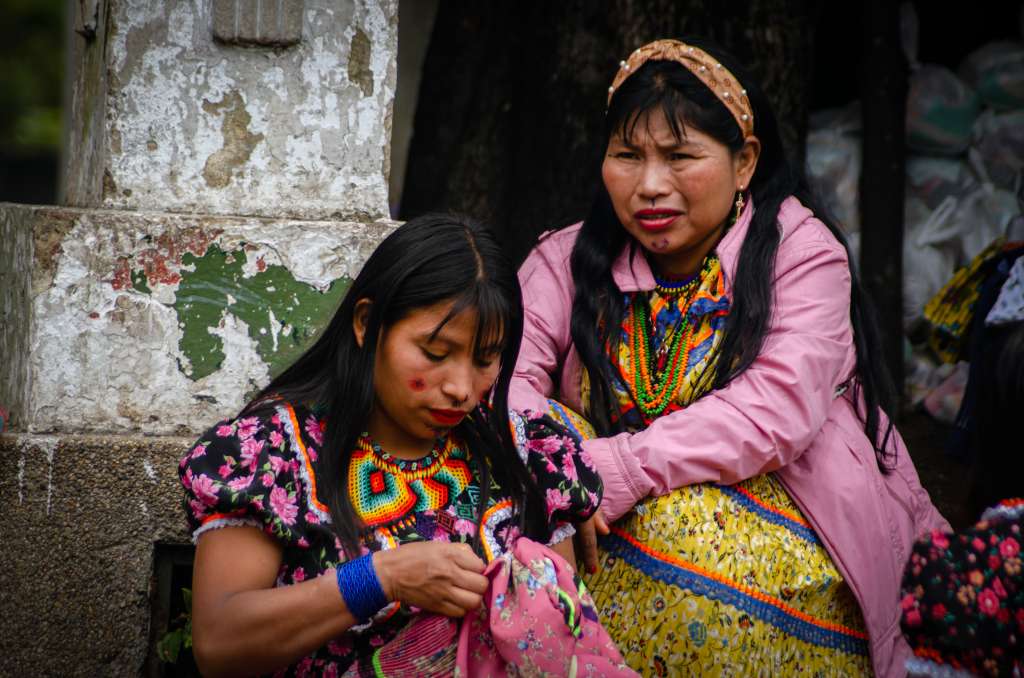 Mujeres embera