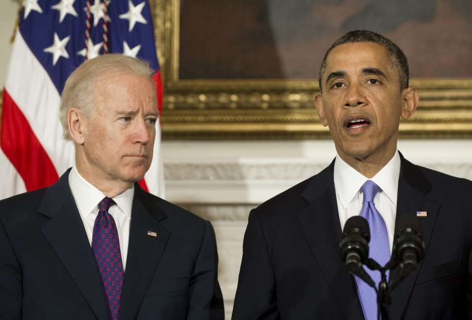 Obama y su vicepresidente Joe Biden
