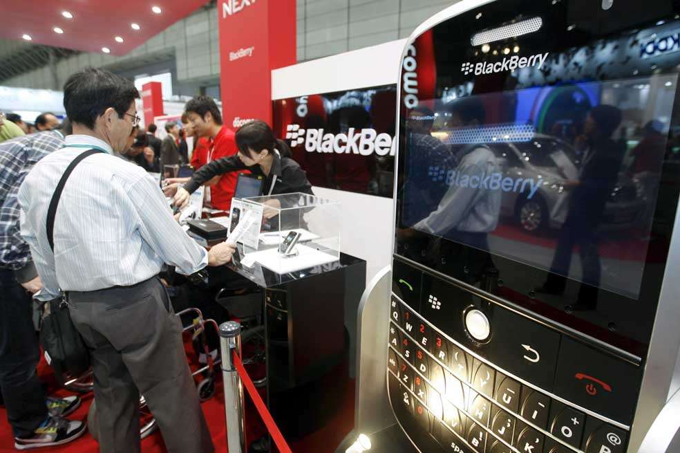 Actualmente Blackberry tiene el 2,7% del mercado mundial. / EFE