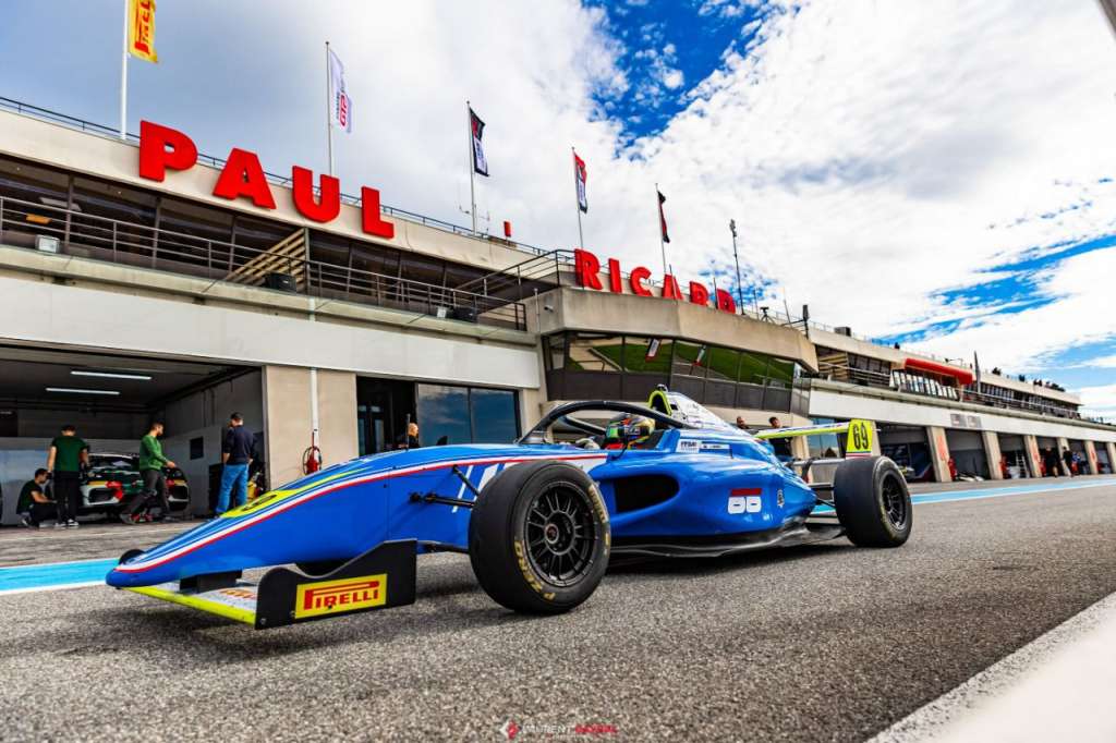 Auto de Jerónimo Berrío en Paul Ricard. // Cortesía Fedeautos