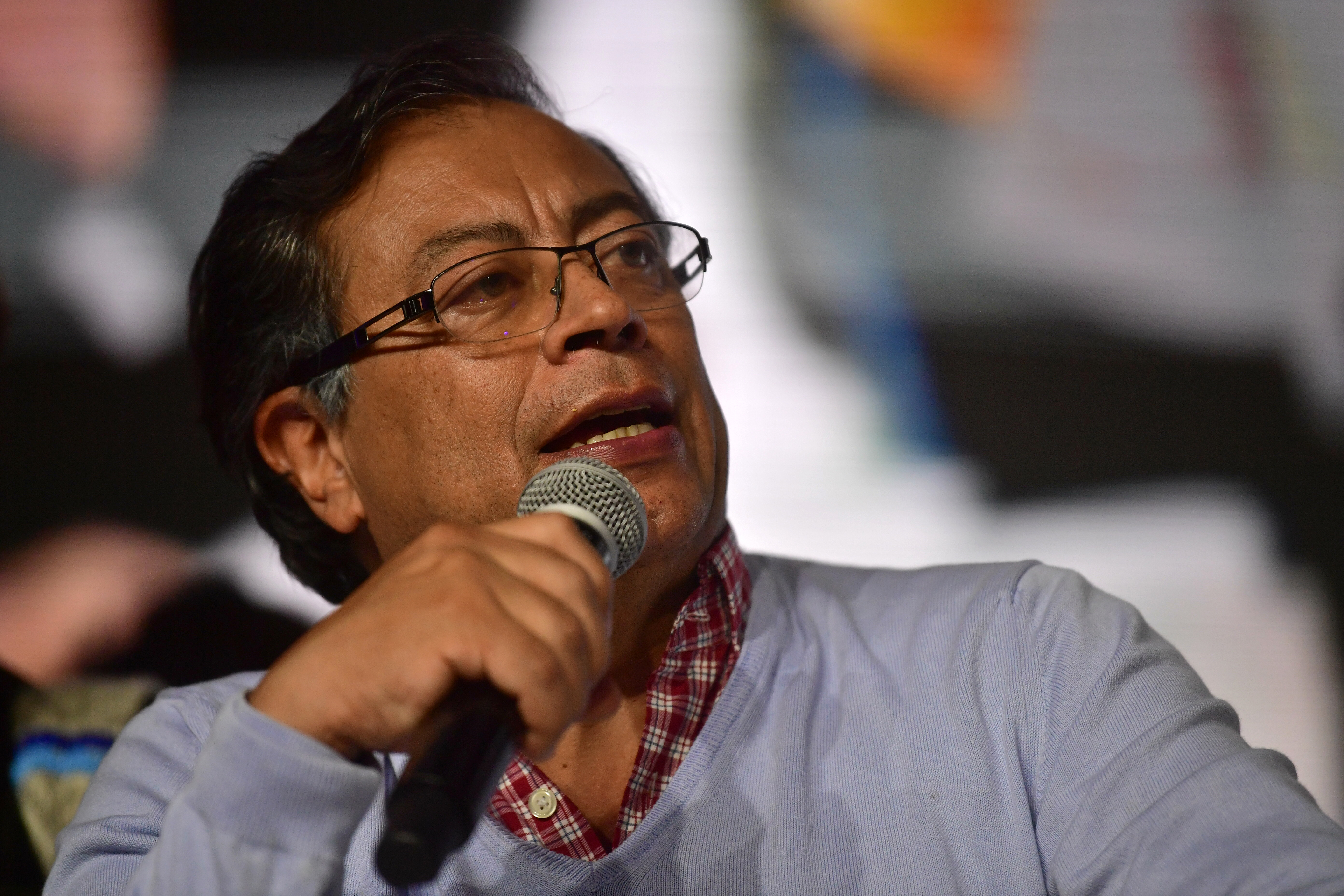 Ganador de la consulta interpartidista del Pacto Histórico, da discurso como candidato a la presidencia 2022 por esta coalición.