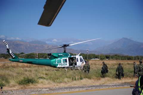 Abren indagación a coronel de la Policía por posible uso indebido de helicóptero