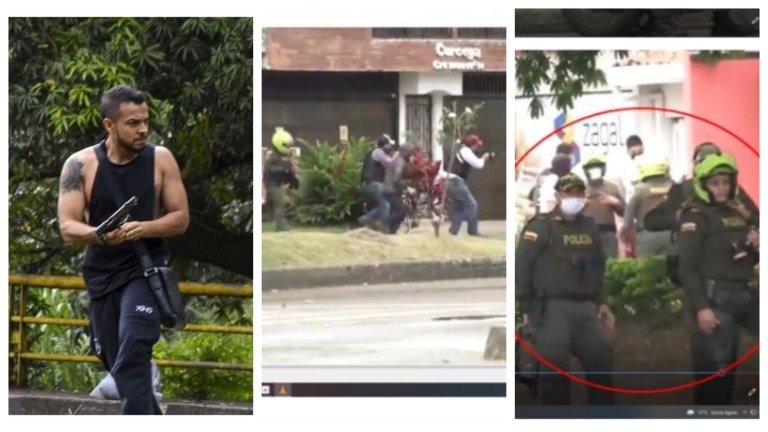 A juicio disciplinario tres policías por dejar a Escobar y otros civiles disparar