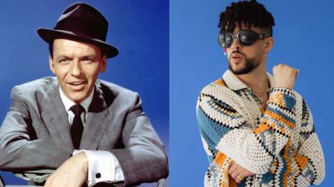 Elogian la voz de Bad Bunny y lo comparan con Frank Sinatra