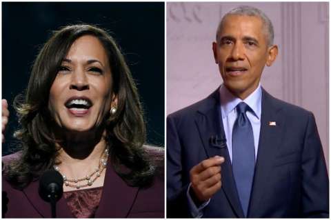 Los Obama llaman a Kamala Harris: “No podríamos estar más orgullosos de respaldarte”