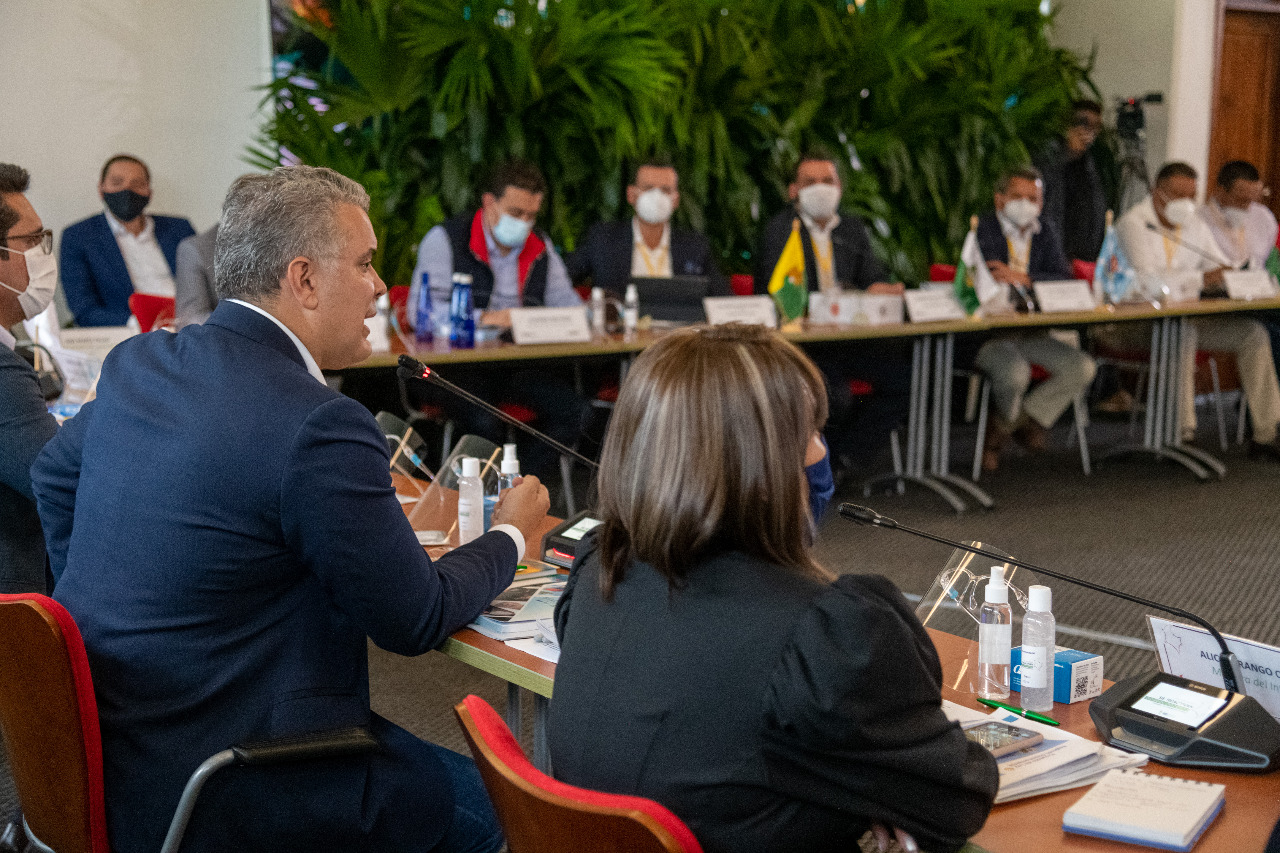 Duque en Cumbre de Gobernadores 2020.