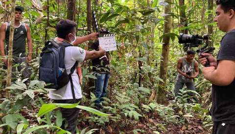 ‘El origen de la coca’, corto animado hecho por indígenas en la selva colombiana