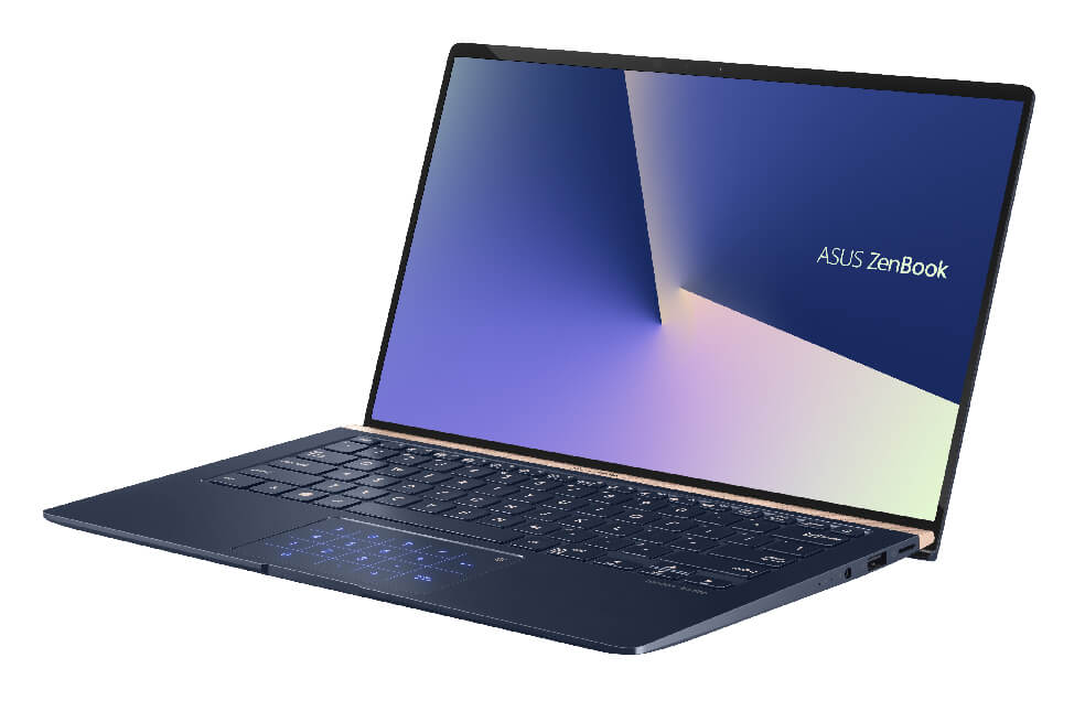 El ZenBook 14 es de 14 pulgadas, el tamaño de una hoja A4. / Cortesía Asus