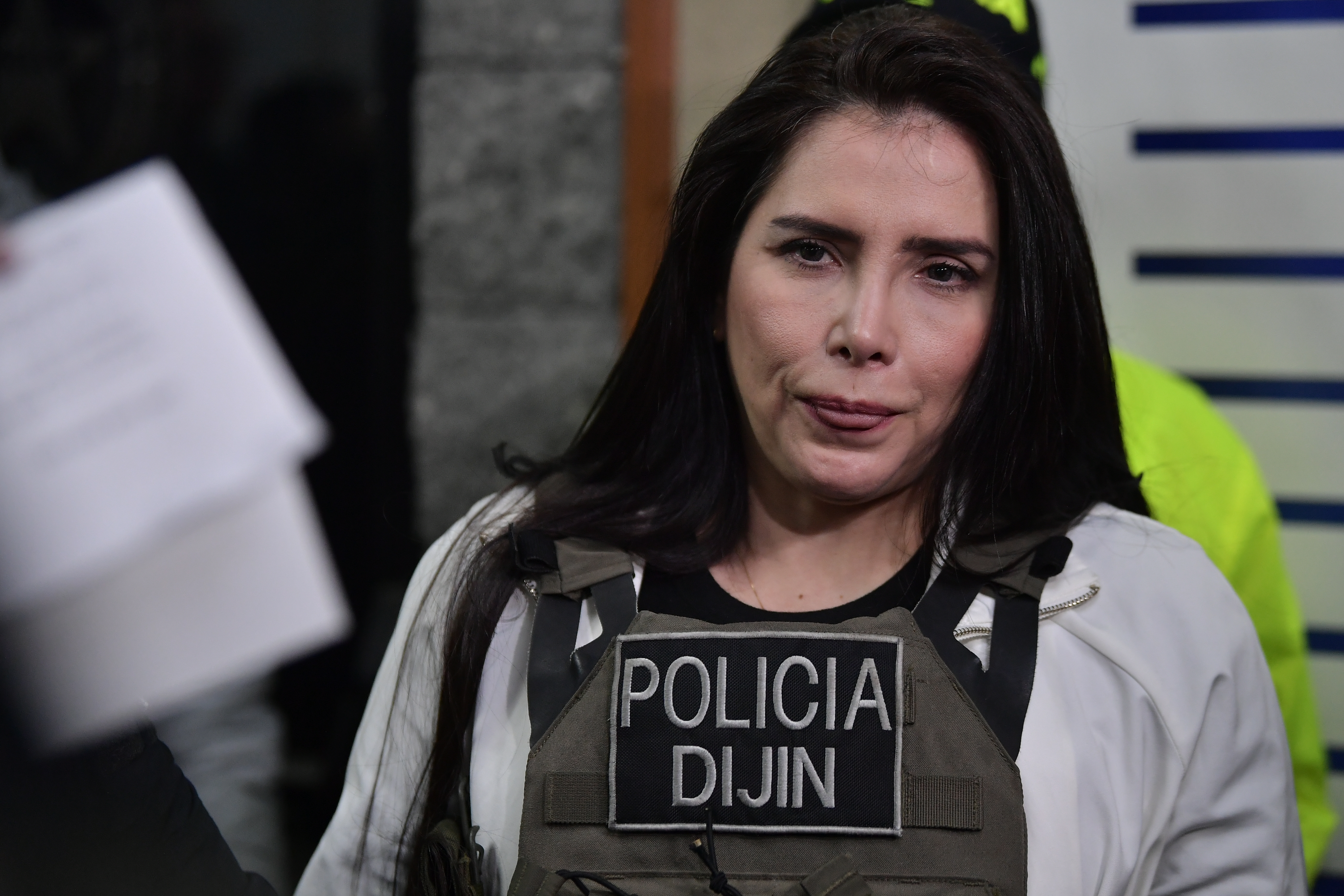 Llegada de Aida Merlano Rebolledo, después de ser deportada por el gobierno venezolano hacia Colombia