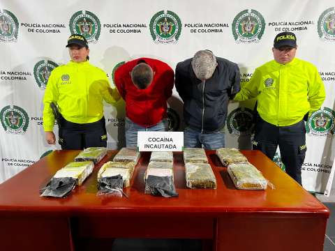 Incautan 10 kilogramos de cocaína en operativo en San Andresito San José, Bogotá