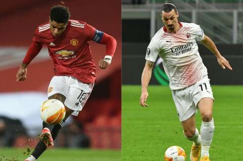 Man. United contra Milan, el duelo más llamativo de los octavos de la Europa League