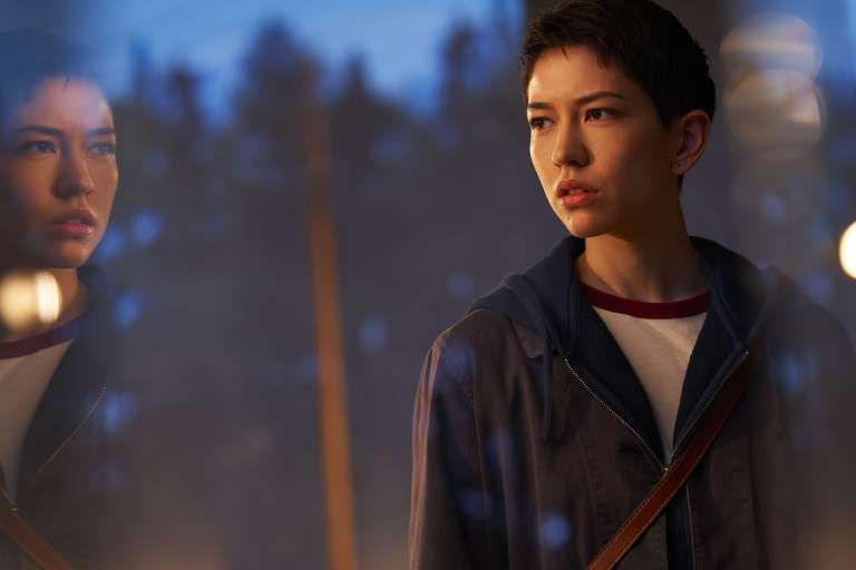Imagen de la actriz Sonoya Mizuno como Lily Chan en la serie "Devs".