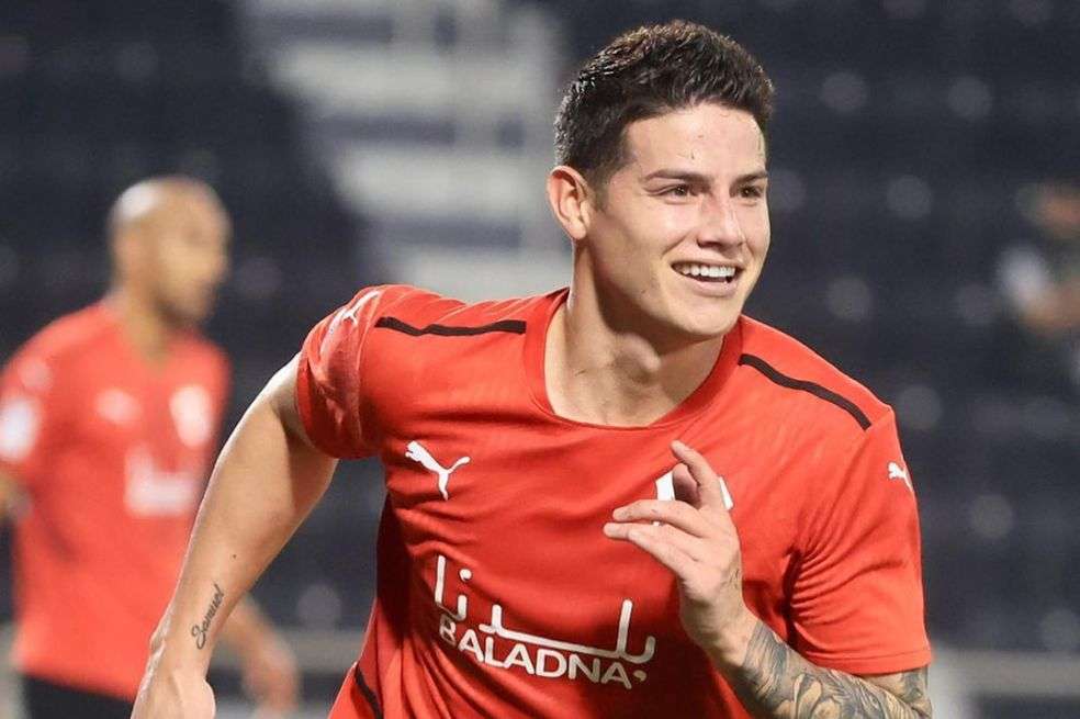 James Rodríguez cumplió 31 años este martes.