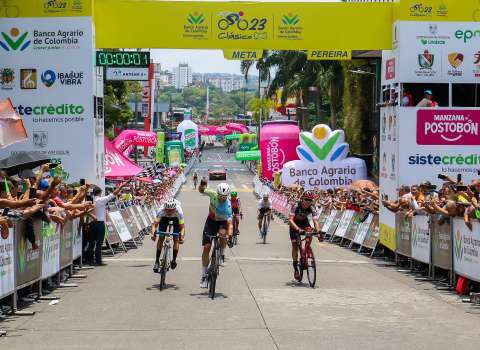 Clásico RCN: Óscar Sevilla ganó la quinta etapa y Germán Gómez es el nuevo líder