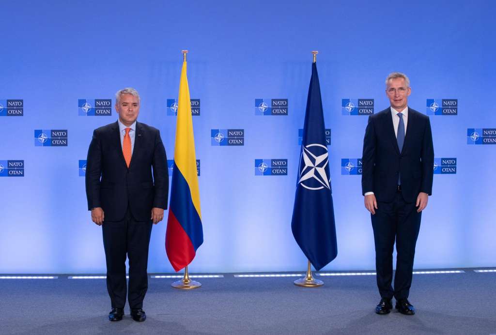 El presidente Iván Duque anunció apoyo a las sanciones en caso de invasión de Rusia a Ucrania.