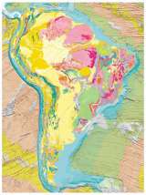 Un esfuerzo de una década para lograr el primer mapa geológico de Suramérica