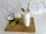 Malteada de limonada de coco, una buena opción para disfrutar