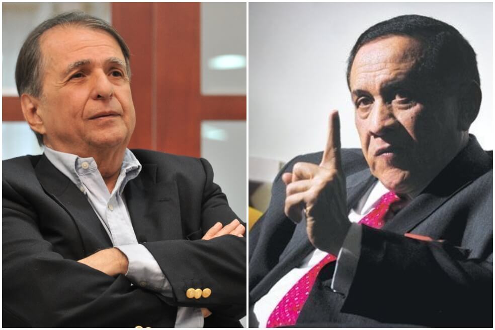 El exministro Alberto Santofimio y el exdirector del DAS, Miguel Maza Márquez.Archivo