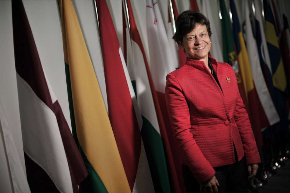 La embajadora de la Unión Europea en Colombia, María Antonia van Gool. / Luis Ángel - El Espectador