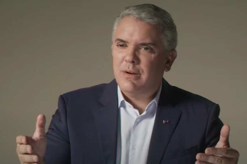 Iván Duque video en inglés