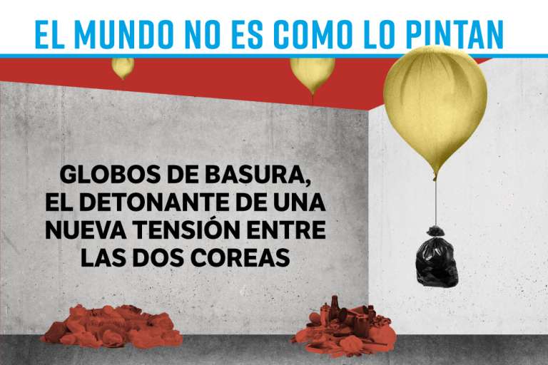 Globos de basura, el detonante de una nueva tensión entre las dos Coreas