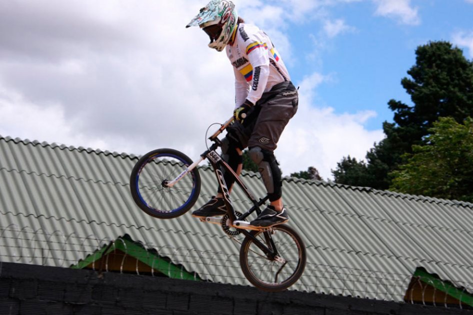 Carlos Mario Oquendo, bicicrosista colombiano