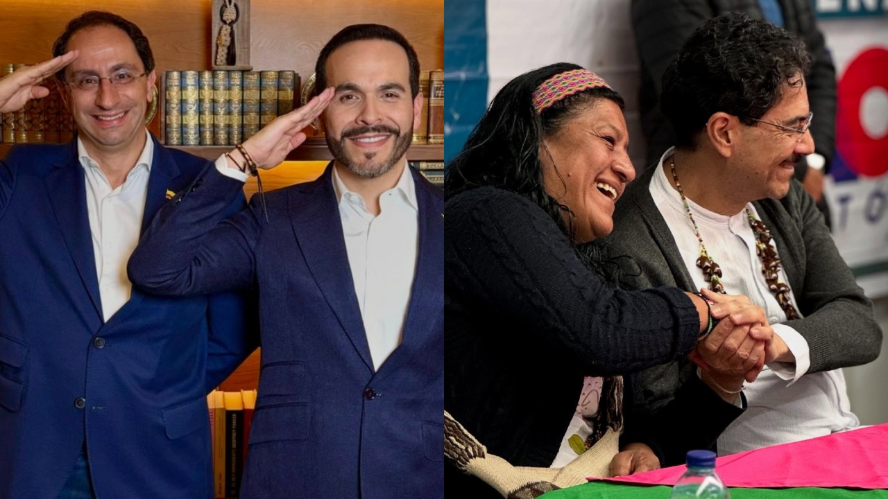 Abelardo de la Espriella va con José Manuel Restrepo e Iván Cepeda con Aida Quilcué