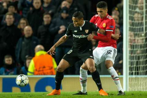 El Sevilla de Muriel eliminó al Manchester United