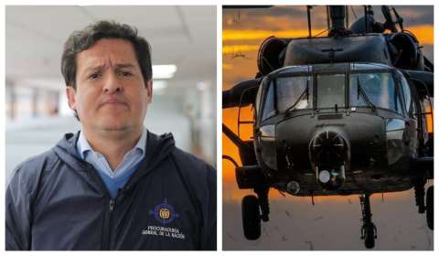 “El helicóptero pudo estallar”: Procurador que viajaba a Tierralta