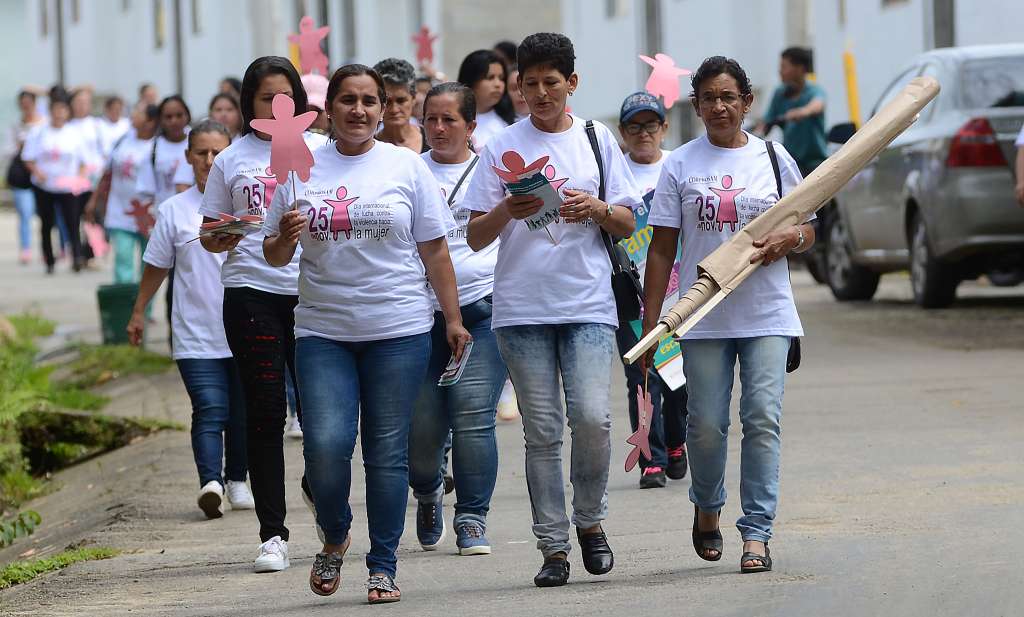 El 24 de noviembre de 2017 fue el último encuentro de las integrantes de la red de mujeres rurales de San Carlos. Participaron unas 100 mujeres. / Fotos: Luis Benavides